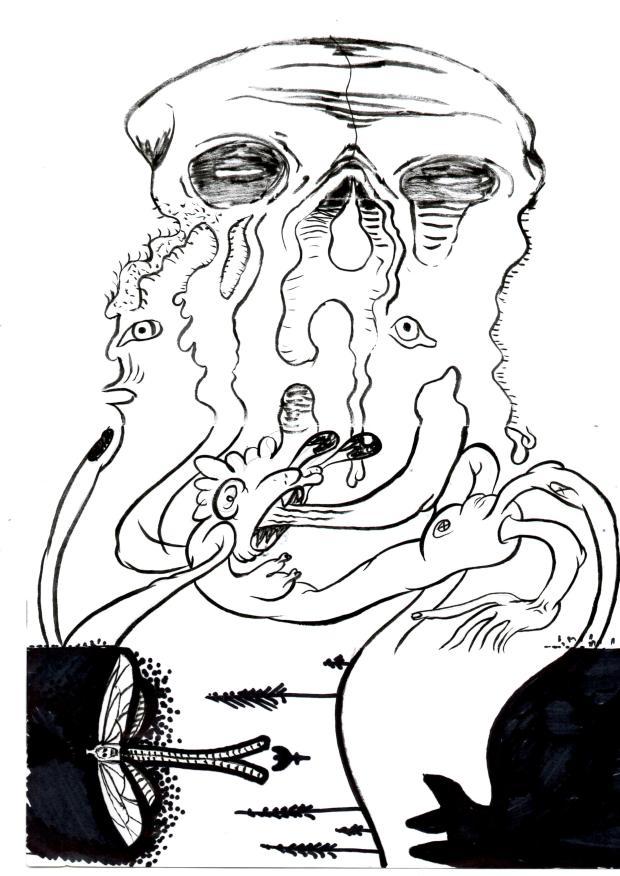 Cadavere squisito. Dall'Alto: Dissenso Cognitivo; Francesco Cornacchia; Oral Giacomini; Sedi G.